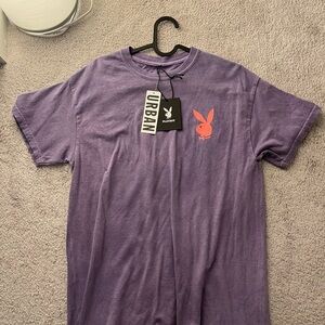 Playboy Lavender Tee with Iconic Logo